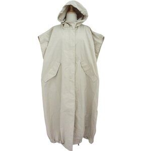 BRUNELLO CUCINELLI Hooded trench coat NWT sleeveless IT 48 US 12